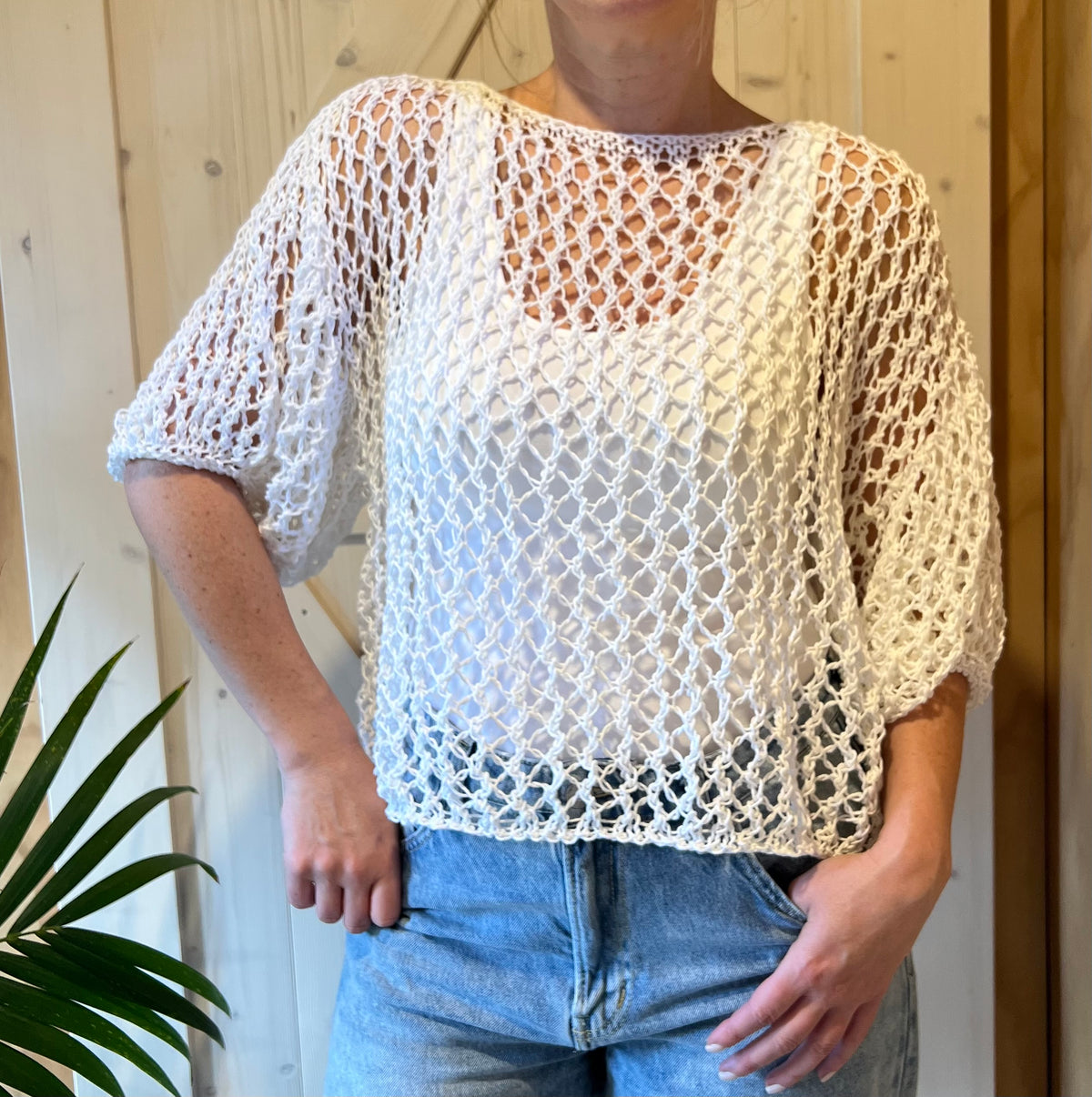 ‘Lacey’ in Crisp White