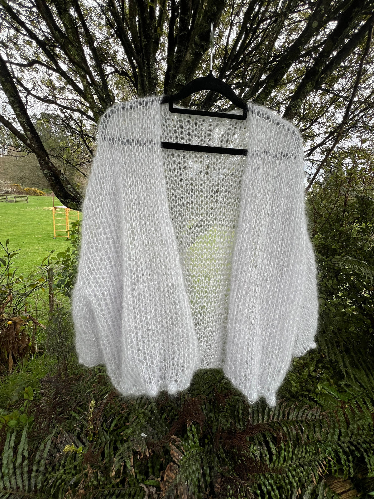 ‘Lucy Bobble Jacket’ in Dove Grey