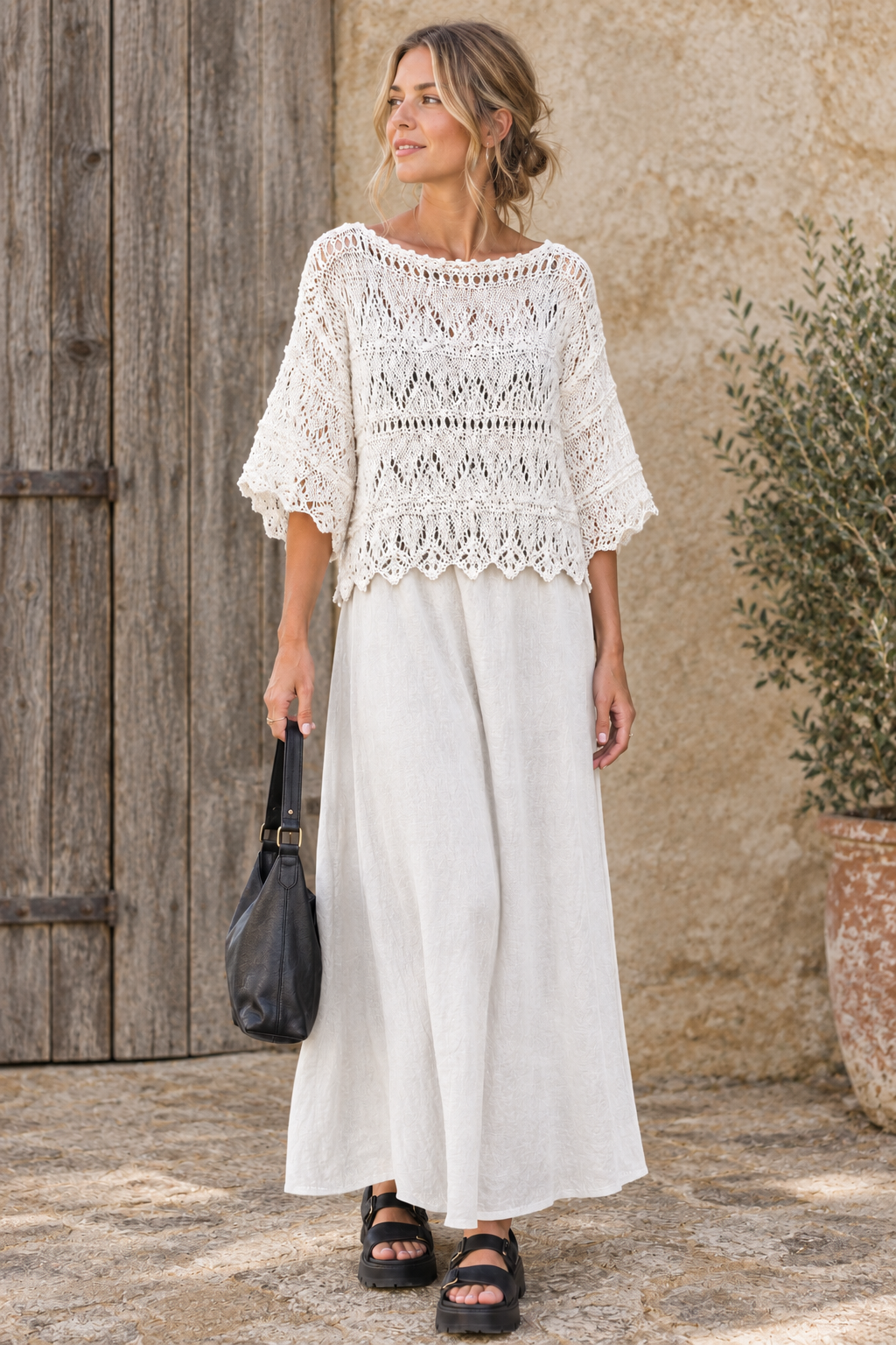 Bobbie in Crisp White rustic preview