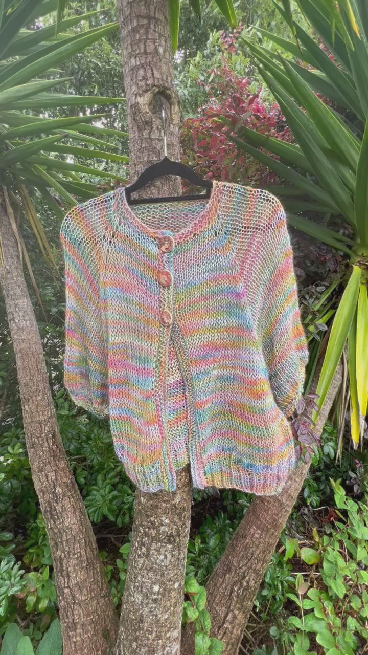 'Raglan' - Rainbow