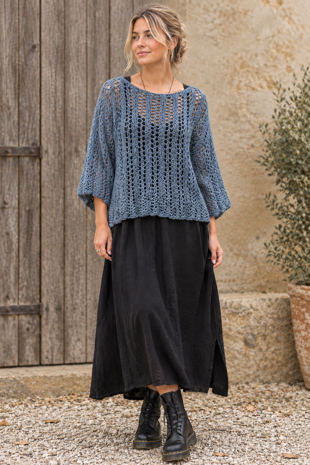 Straight Laced in Dusky Blue rustic preview